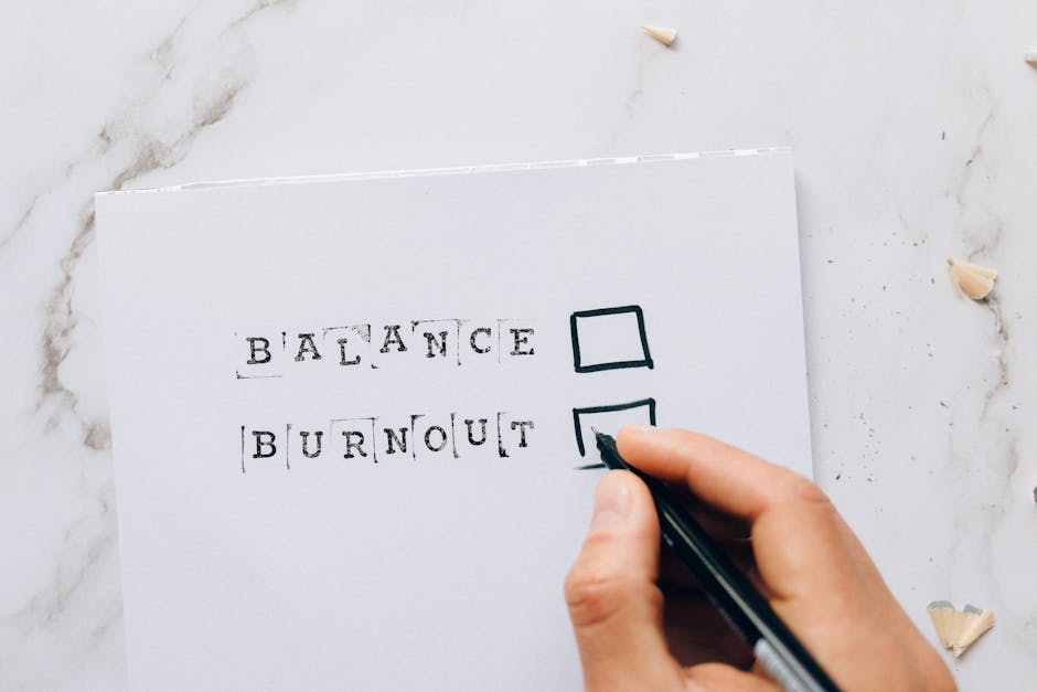 How to Combat Burnout with Balance